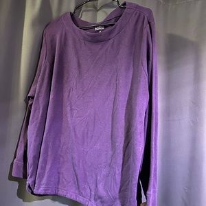 Croft & Barrow Purple long sleeve